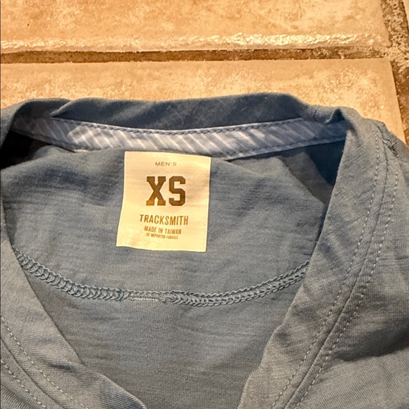 Tracksmith Sky Blue Long Sleeve Tee - Picture 2 of 3